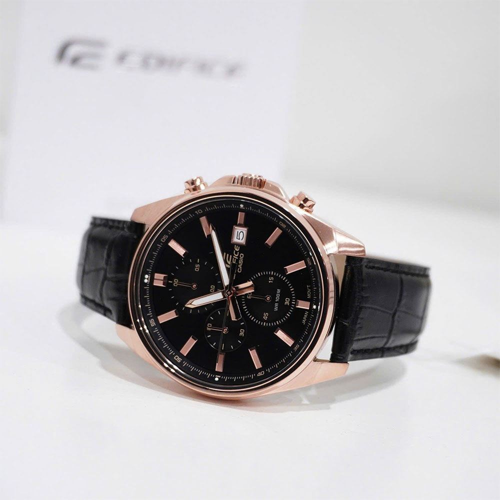 Đồng hồ Edifice Casio 43.8 mm Nam EFV-610ECL-1AUDF Màu Đen