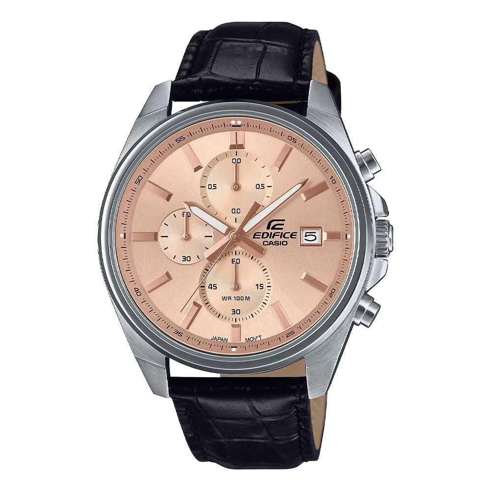 Đồng hồ Edifice Casio 43.8 mm Nam EFV-610EL-5AUDF Màu Đen
