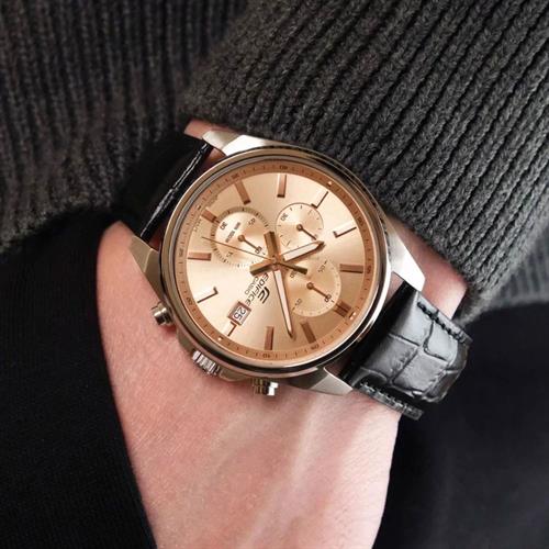 Đồng hồ Edifice Casio 43.8 mm Nam EFV-610EL-5AUDF Màu Đen