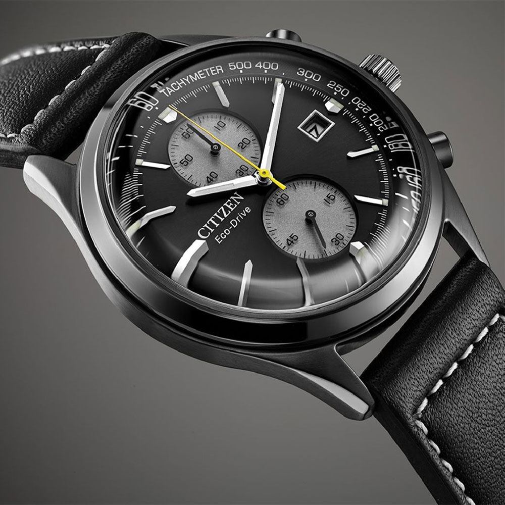Đồng hồ Citizen 43 mm Nam CA7027-08E Màu Đen