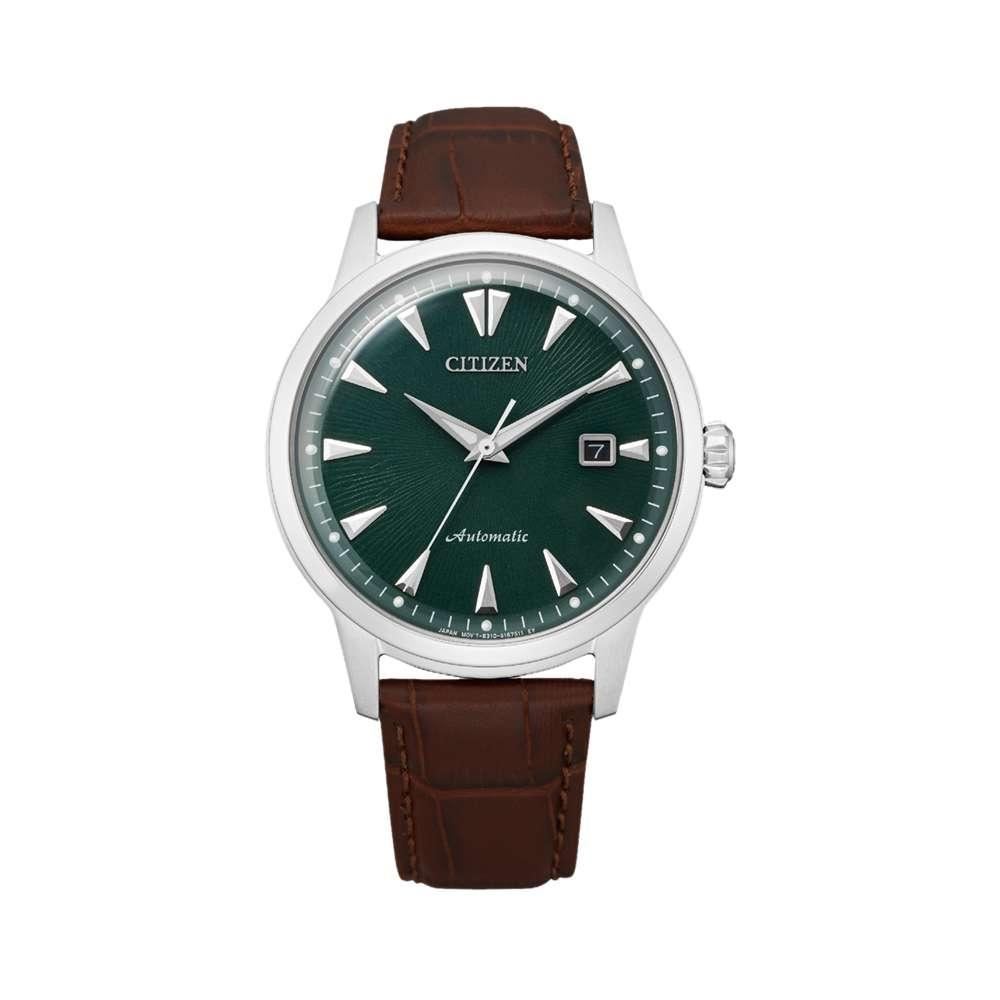 Đồng hồ Citizen 41 mm Nam NK0001-25X Màu Nâu