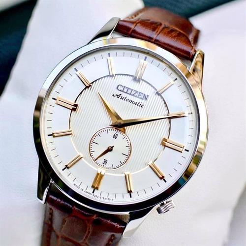 Đồng hồ Citizen 41 mm Nam NK5000-12P Màu Nâu