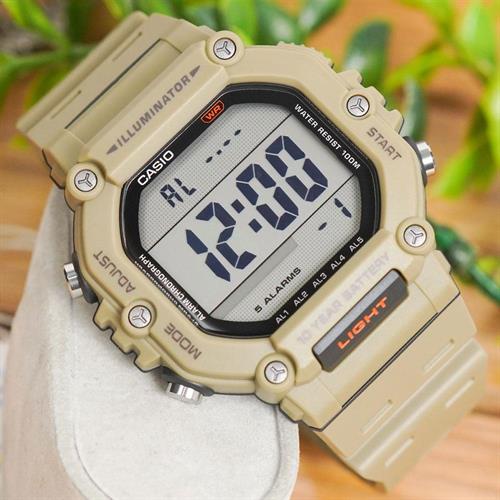 Đồng hồ Casio 49.7 mm Nam AE-1600H-5AVDF Màu Màu be