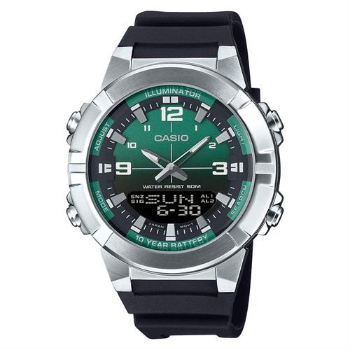 Đồng hồ Casio 44 mm Nam AMW-870A-3AVDF Màu Đen