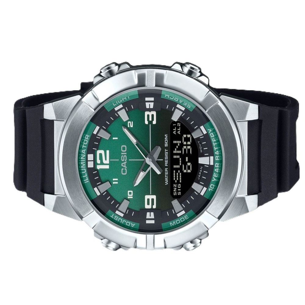 Đồng hồ Casio Timeless 44 mm Nam AMW-870A-3AVDF Màu Đen