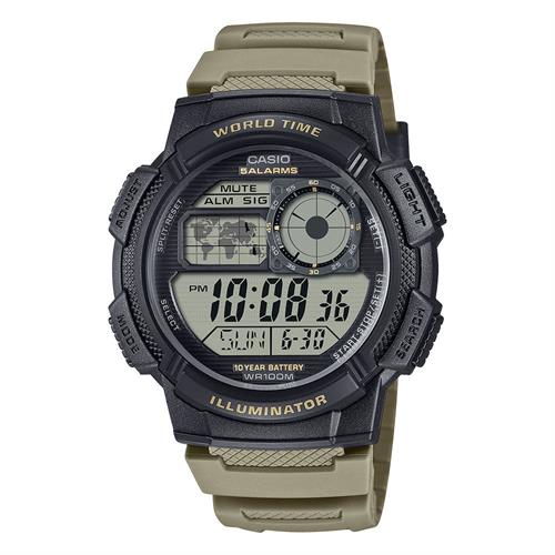 Đồng hồ Casio 45 mm Nam AE-1000W-5AVDF Màu Xanh
