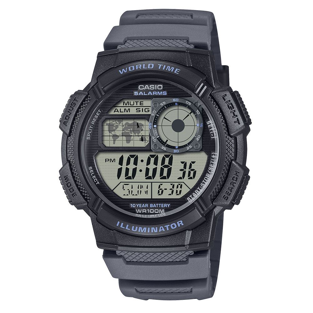 Đồng hồ Casio Timeless 45 mm Nam AE-1000W-8AVDF Màu Xám