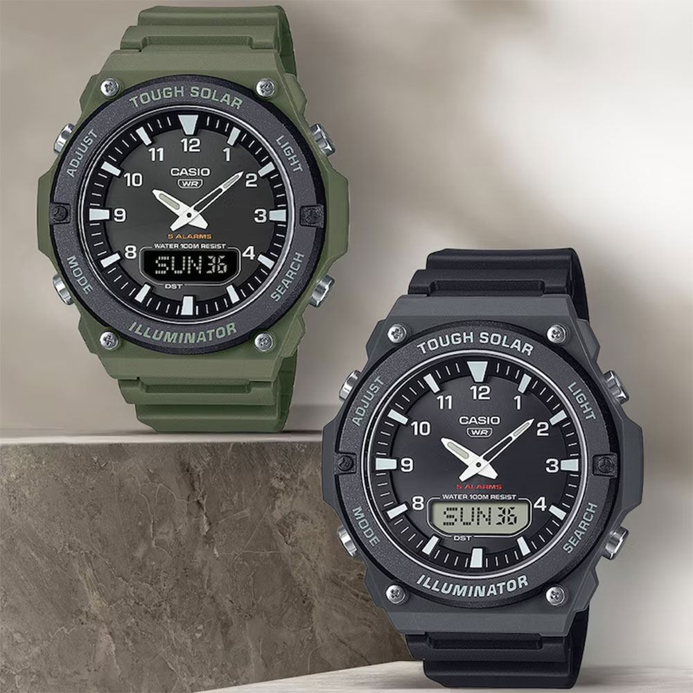 Đồng hồ Casio Timeless 50.1 mm Nam AQ-S820W-1AVDF Màu Đen
