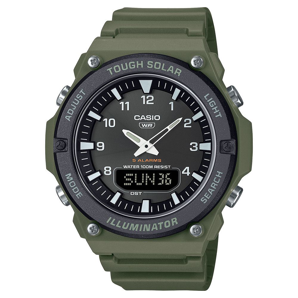 Đồng hồ Casio Timeless 50.1 mm Nam AQ-S820W-3BVDF Màu Xanh