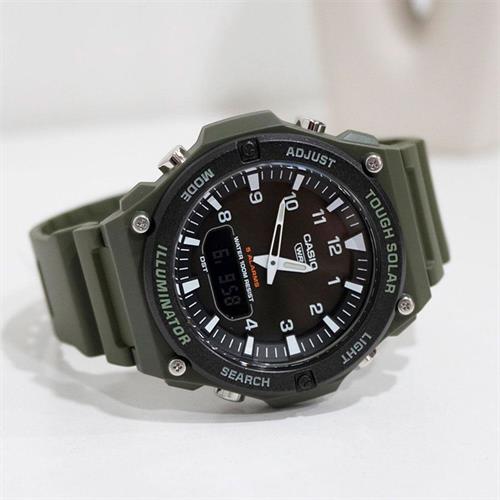 Đồng hồ Casio 50.1 mm Nam AQ-S820W-3BVDF Màu Xanh