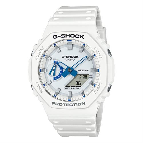 Đồng hồ G-Shock 45.4 mm Nam GA-2100HDS-7ADR Màu Trắng
