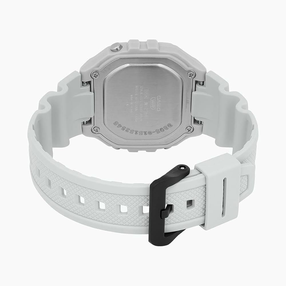 Đồng hồ Casio Timeless 43.2 mm Nam W-218H-8BVDF Màu Trắng