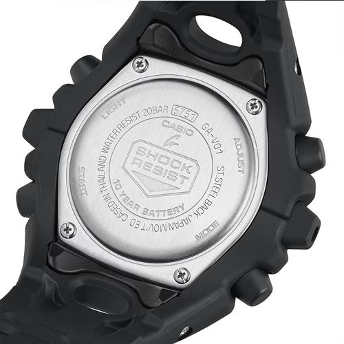 Đồng hồ G-Shock 58.2 mm Nam GA-V01-1ADR Màu Đen