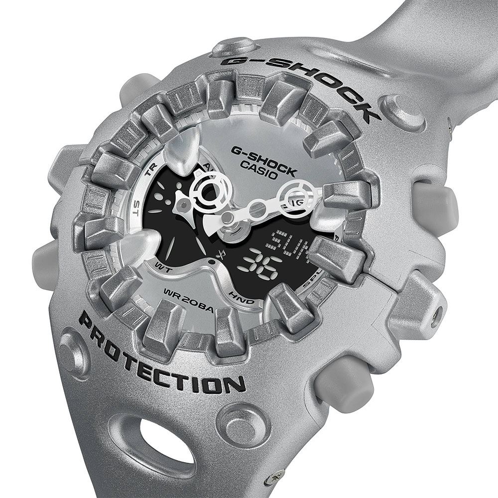 Đồng hồ G-Shock 58.2 mm Nam GA-V01A-8ADR Màu Bạc