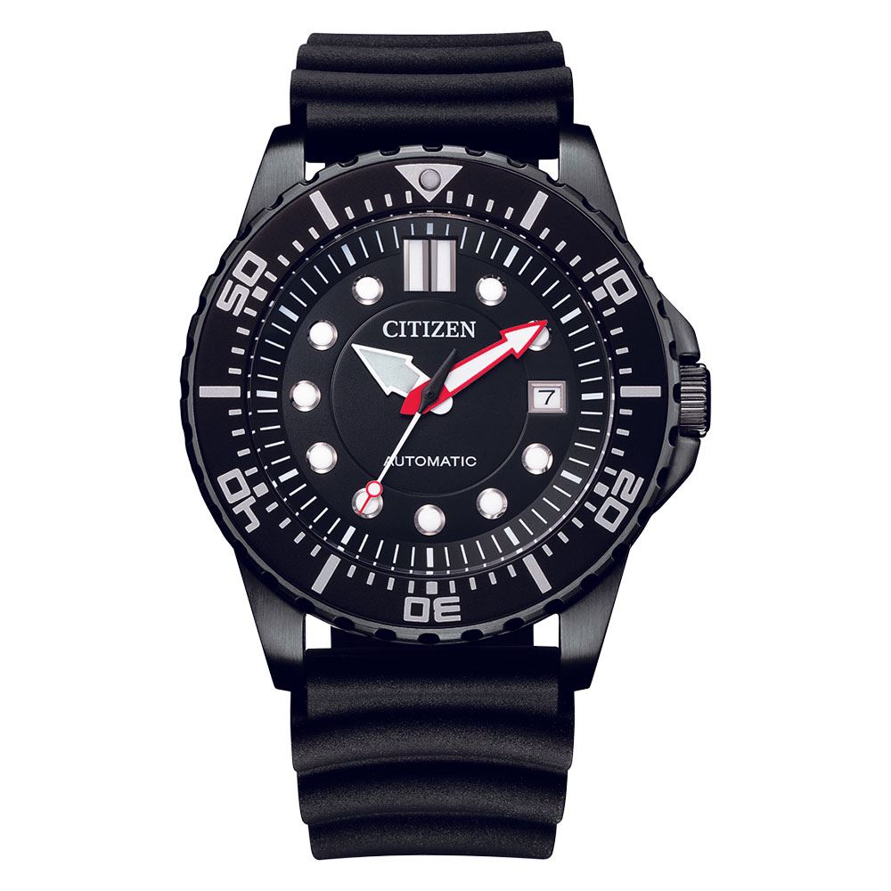 Đồng hồ Citizen 43 mm Nam NJ0125-11E Màu Đen