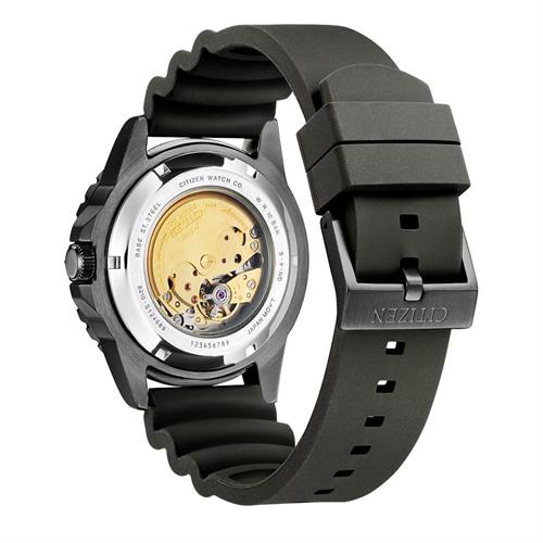 Đồng hồ Citizen 43 mm Nam NJ0125-11E Màu Đen