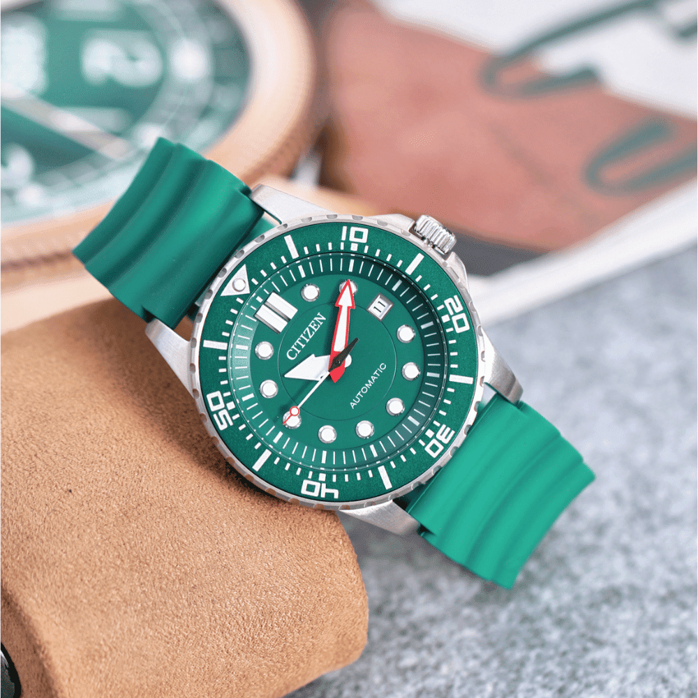 Đồng hồ Citizen 43 mm Nam NJ0129-10X Màu Xanh