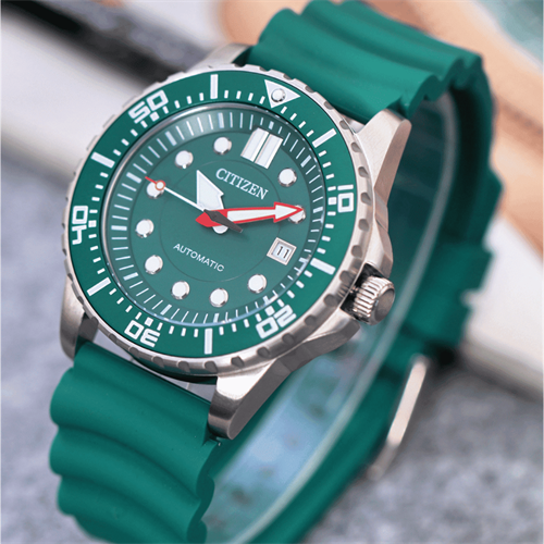 Đồng hồ Citizen 43 mm Nam NJ0129-10X Màu Xanh