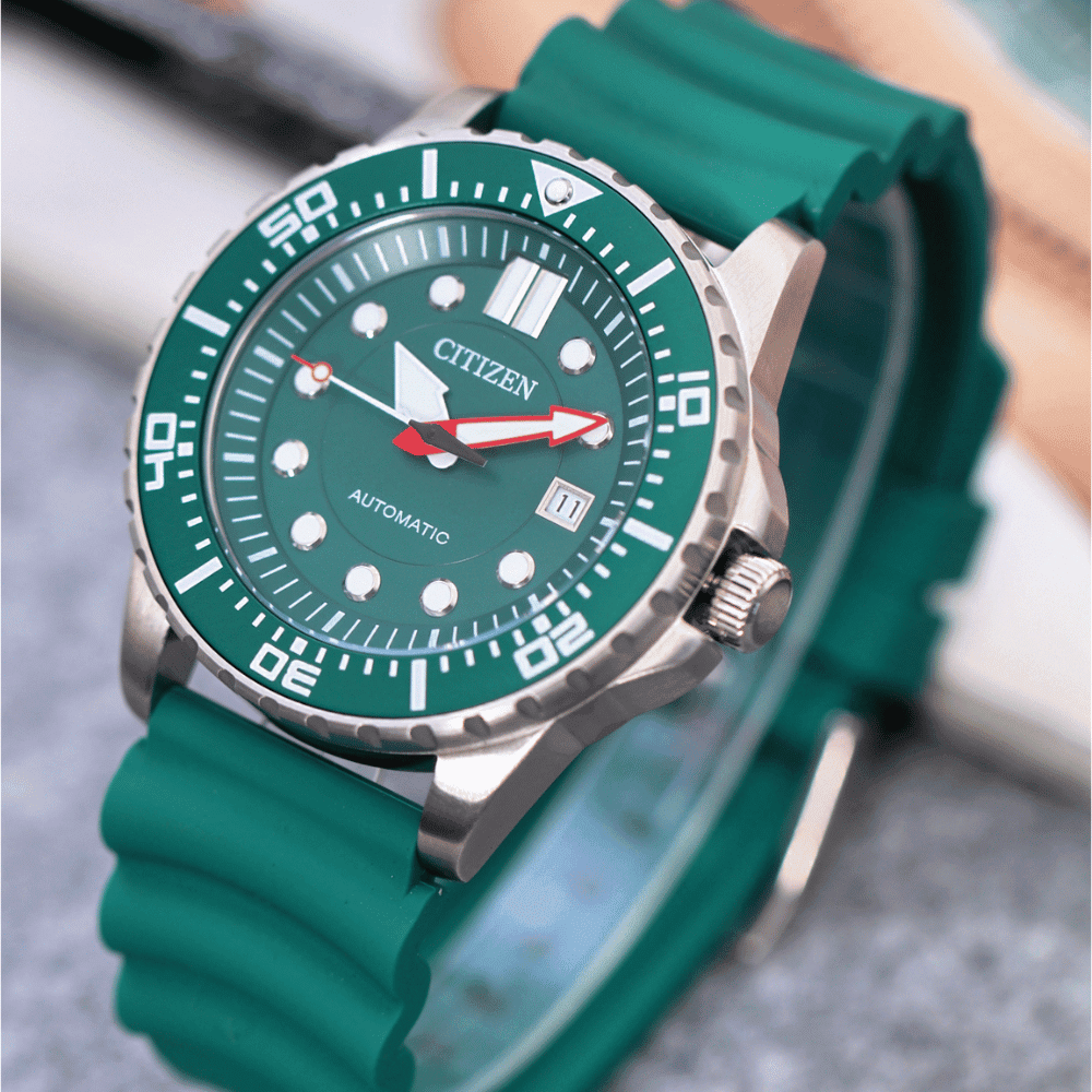 Đồng hồ Citizen 43 mm Nam NJ0129-10X Màu Xanh