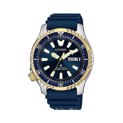 Đồng hồ Citizen 42 mm Nam NY0096-12L Màu Xanh
