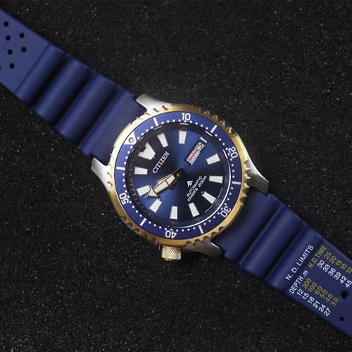 Đồng hồ Citizen 42 mm Nam NY0096-12L Màu Xanh