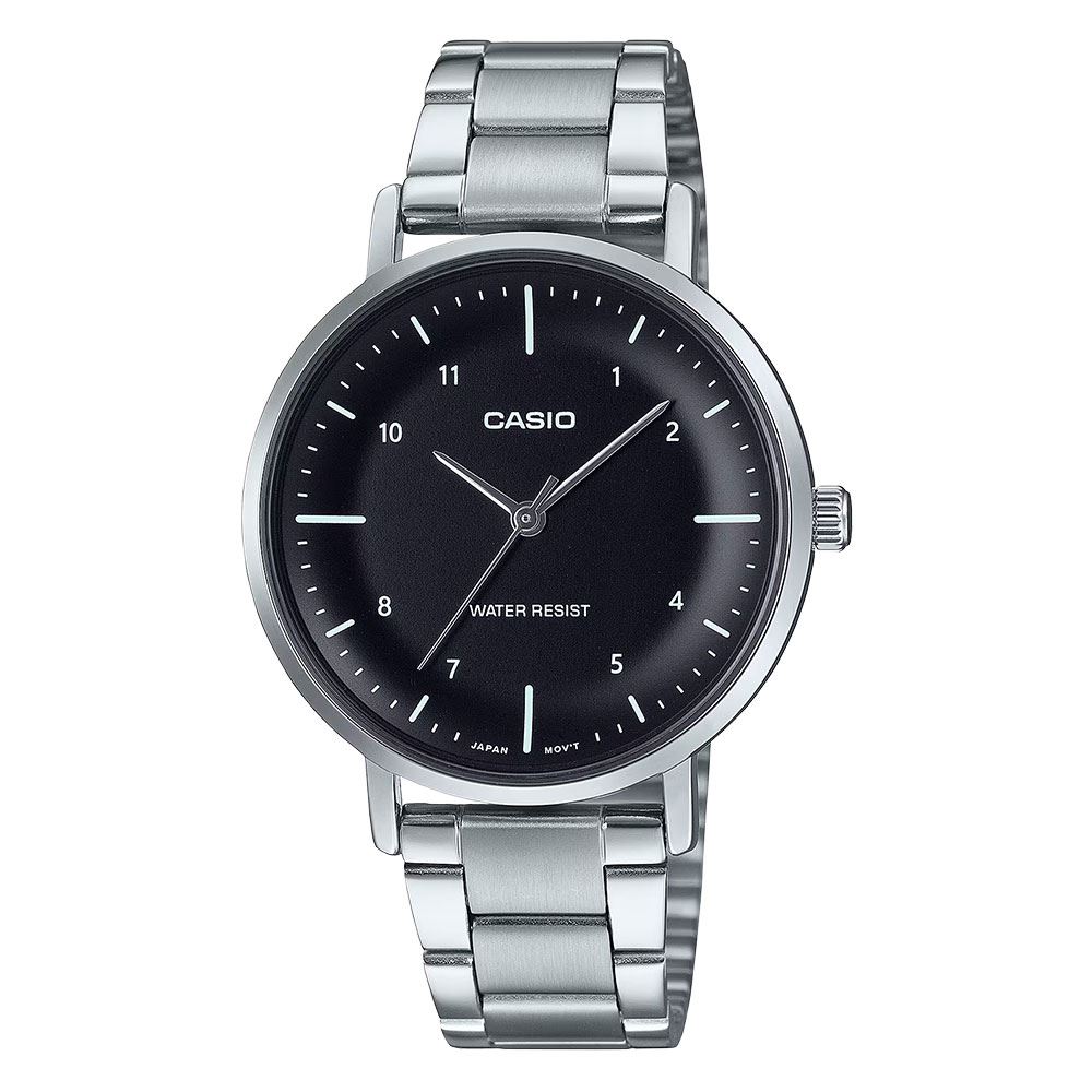 Đồng hồ Casio Timeless 34 mm Nữ LTP-VT03D-1BDF Màu Bạc