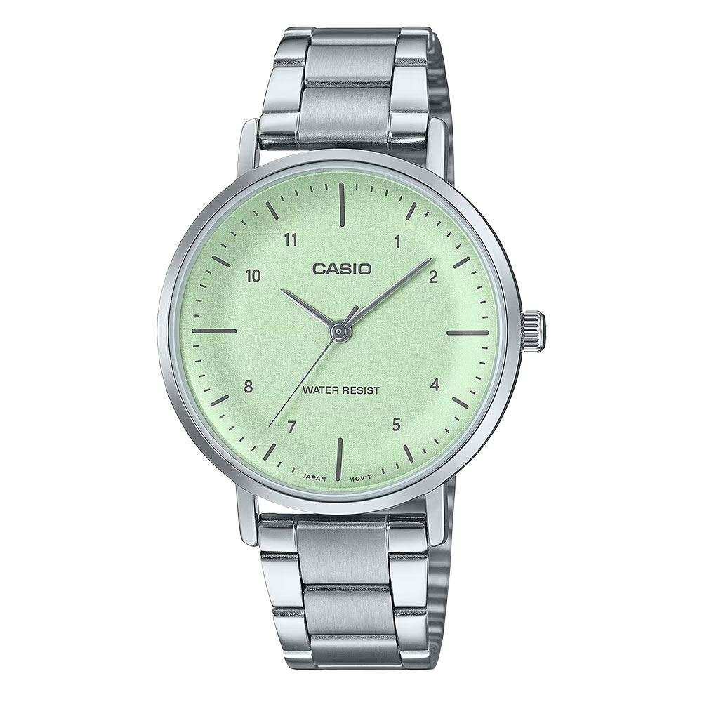 Đồng hồ Casio Timeless 34 mm Nữ LTP-VT03D-3BDF Màu Bạc