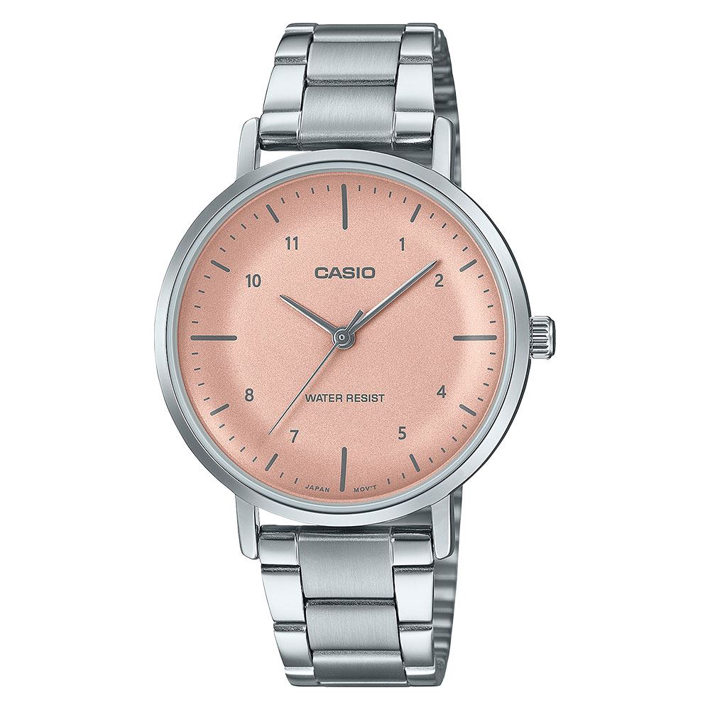 Đồng hồ Casio 34 mm Nữ LTP-VT03D-4BDF Màu Bạc