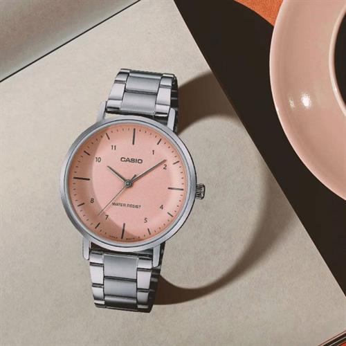 Đồng hồ Casio 34 mm Nữ LTP-VT03D-4BDF Màu Bạc