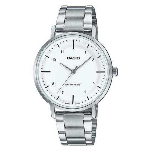 Đồng hồ Casio 34 mm Nữ LTP-VT03D-7BDF Màu Bạc