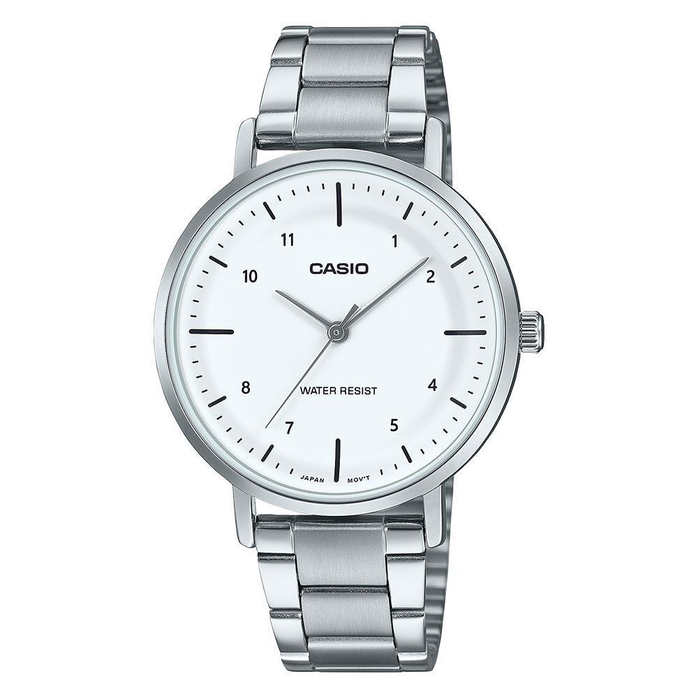Đồng hồ Casio Timeless 34 mm Nữ LTP-VT03D-7BDF Màu Bạc