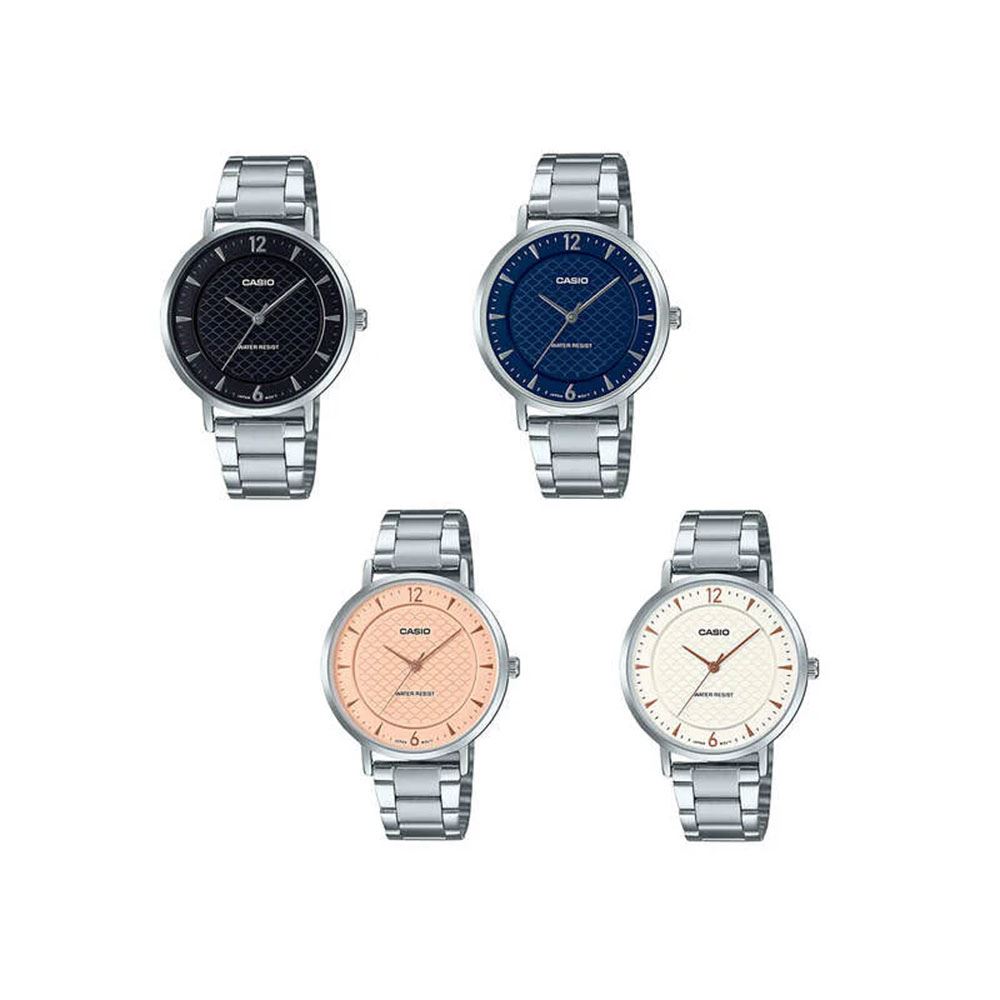 Đồng hồ Casio Timeless 34 mm Nữ LTP-VT04D-1ADF Màu Bạc
