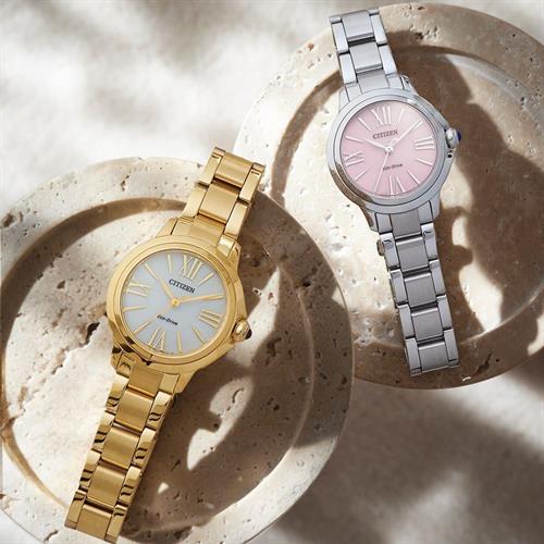 Đồng hồ Citizen 30 mm Nữ EM1162-52A Màu Vàng