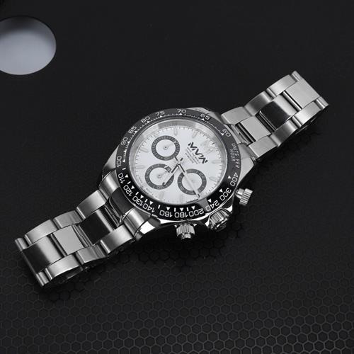 Đồng Hồ MVW Sport 40 mm Nam MSO002-01 Màu Bạc