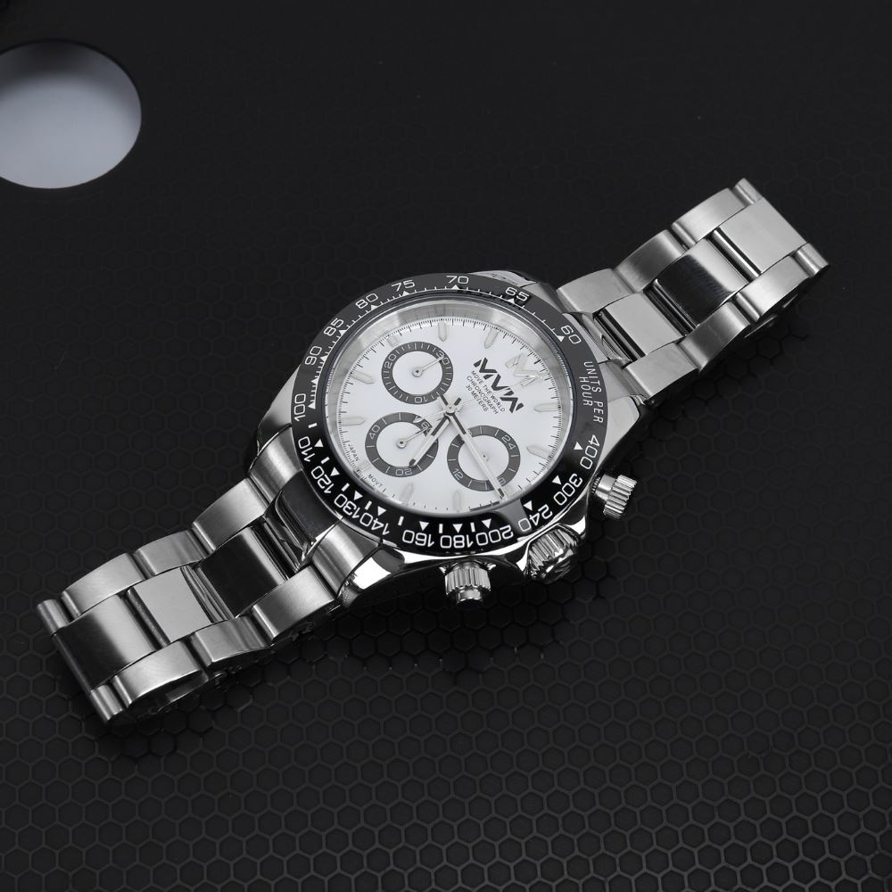 Đồng Hồ MVW Sport 40 mm Nam MSO002-01 Màu Bạc