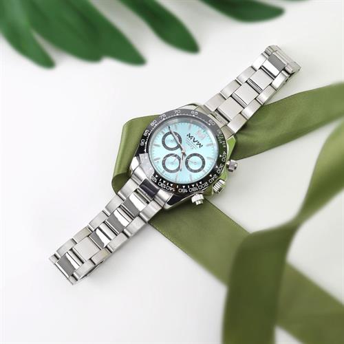 Đồng hồ MVW Sport 40 mm Nam MSO002-02 Màu Bạc