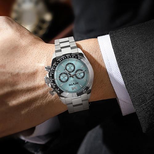 Đồng hồ MVW Sport 40 mm Nam MSO002-02 Màu Bạc