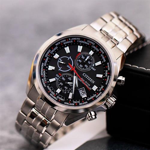 Đồng hồ Citizen 44 mm Nam AT8200-87E Màu Bạc