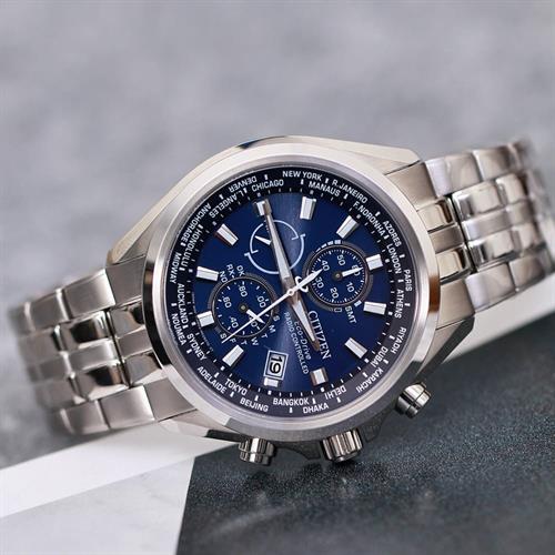 Đồng hồ Citizen 44 mm Nam AT8200-87L Màu Bạc