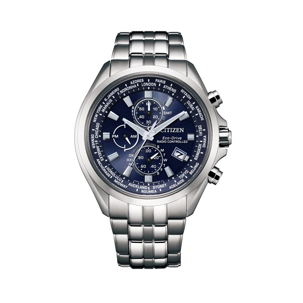 Đồng hồ Citizen 44 mm Nam AT8200-87L Màu Bạc