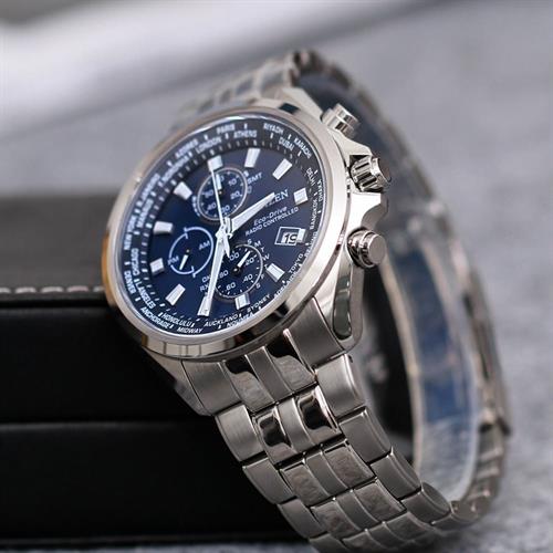 Đồng hồ Citizen 44 mm Nam AT8200-87L Màu Bạc