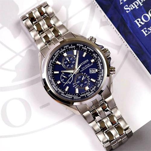 Đồng hồ Citizen 44 mm Nam AT8200-87L Màu Bạc