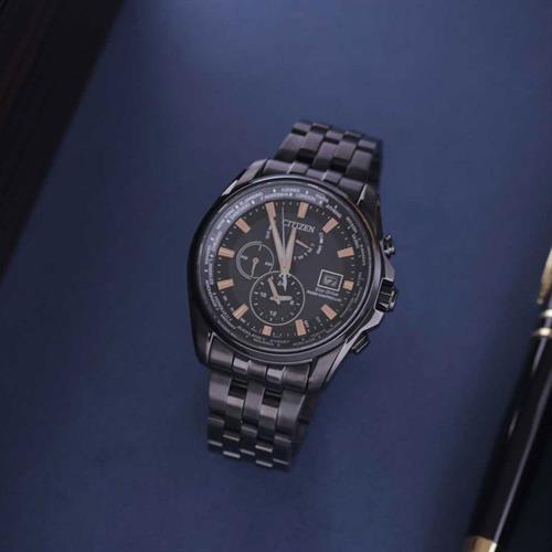 Đồng hồ Citizen 44 mm Nam AT9039-51L Màu Đen