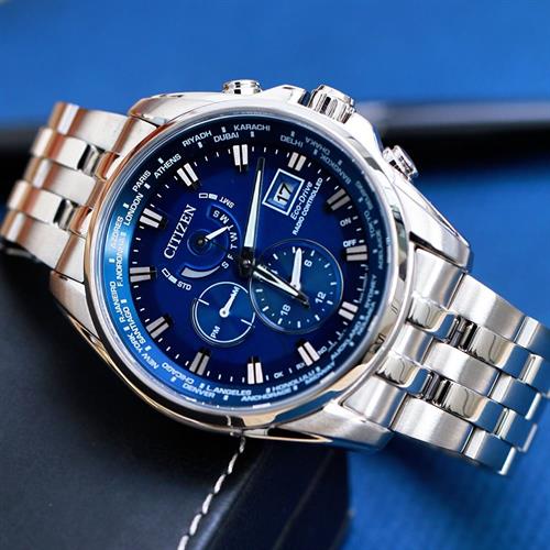 Đồng hồ Citizen 44 mm Nam AT9120-89L Màu Bạc