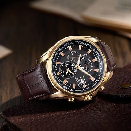 Đồng hồ Citizen 44 mm Nam AT9123-13E Màu Nâu