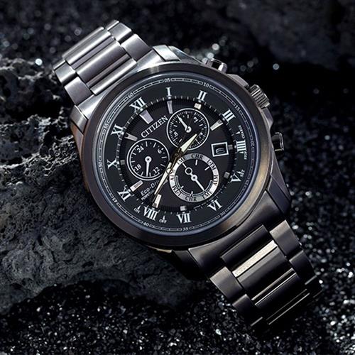 Đồng hồ Citizen 43 mm Nam BL5547-89H Màu Đen