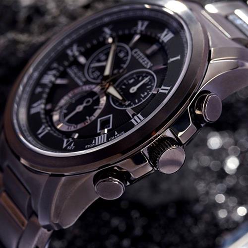 Đồng hồ Citizen 43 mm Nam BL5547-89H Màu Đen