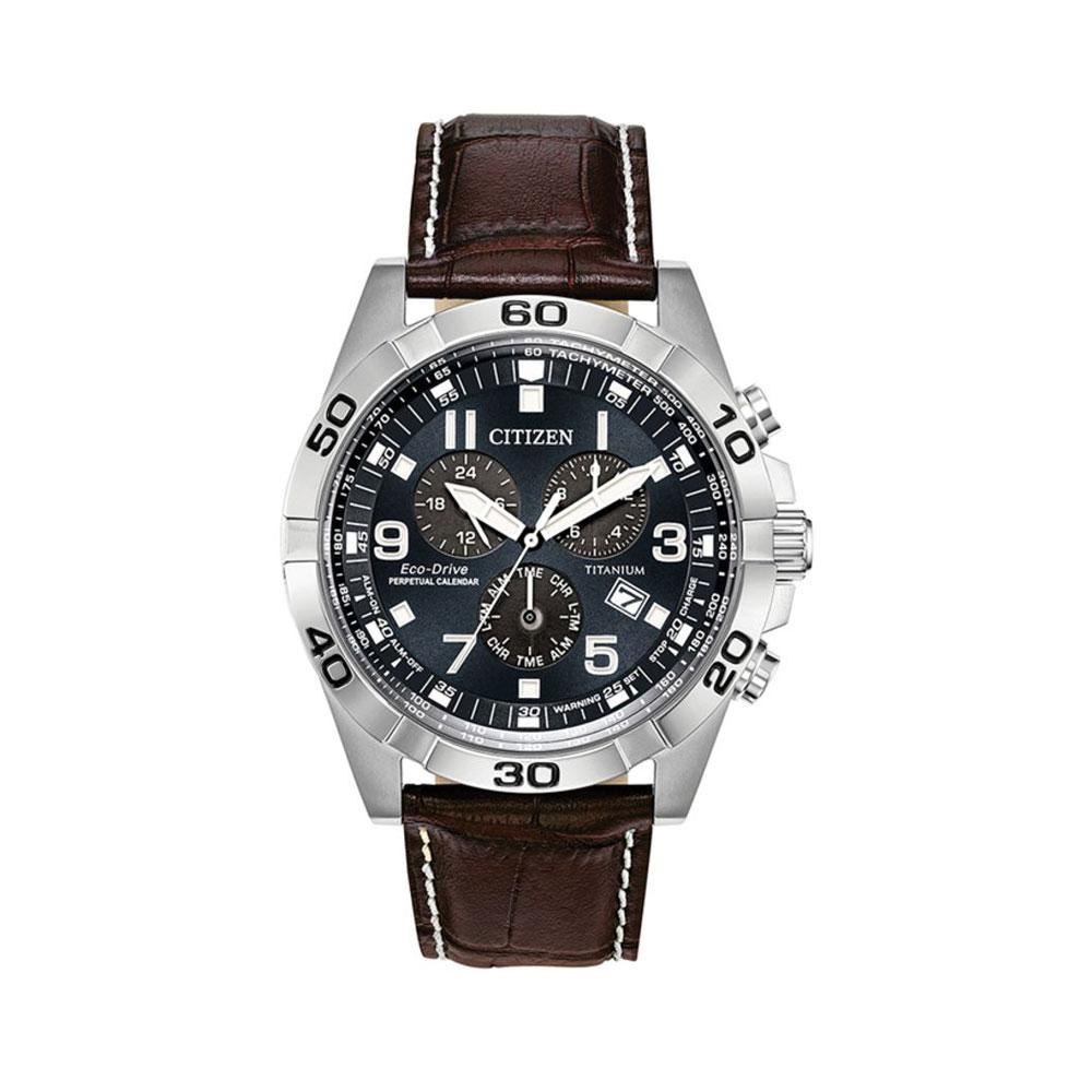Đồng hồ Citizen 43 mm Nam BL5551-06L Màu Nâu