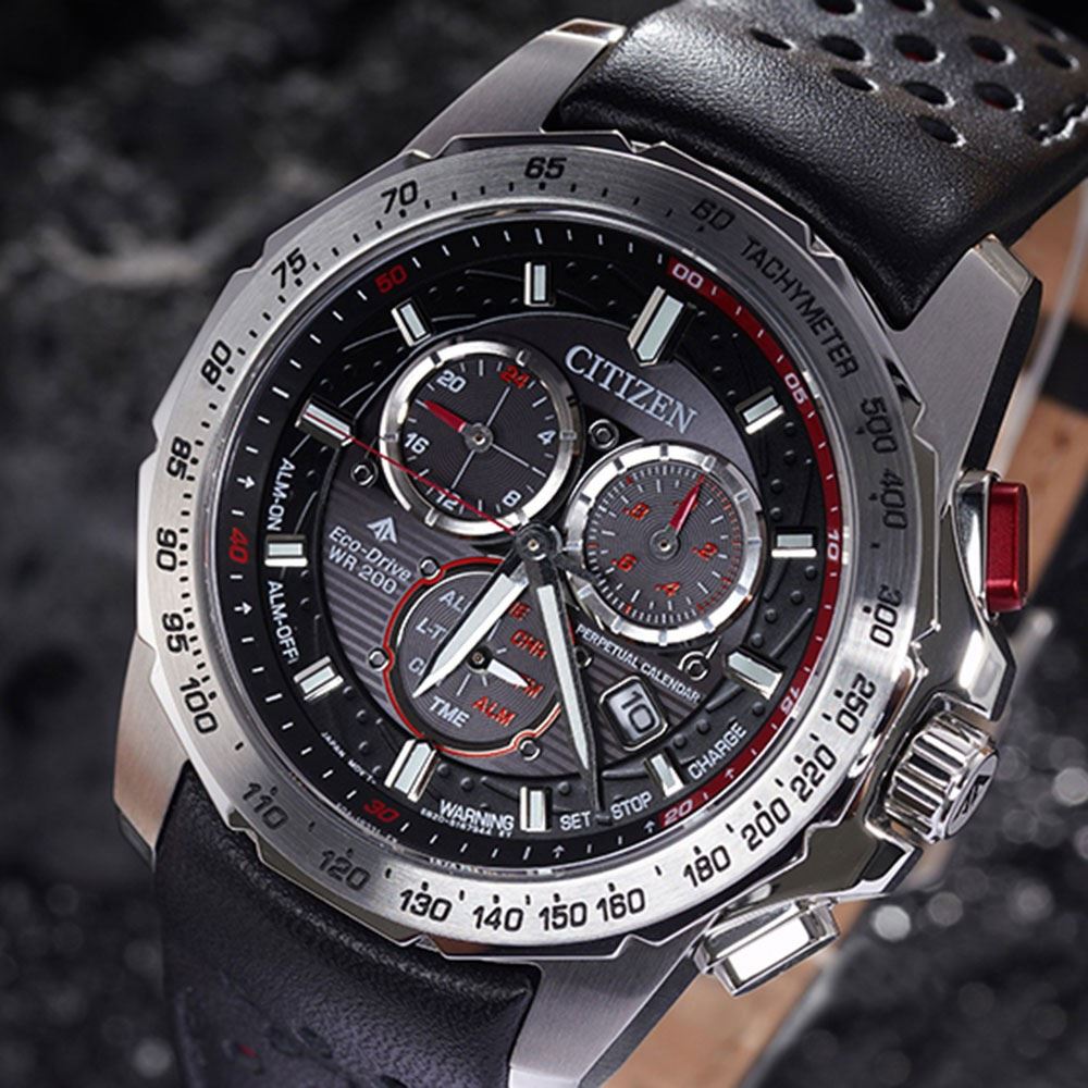 Đồng hồ Citizen 43 mm Nam BL5570-01E Màu Đen
