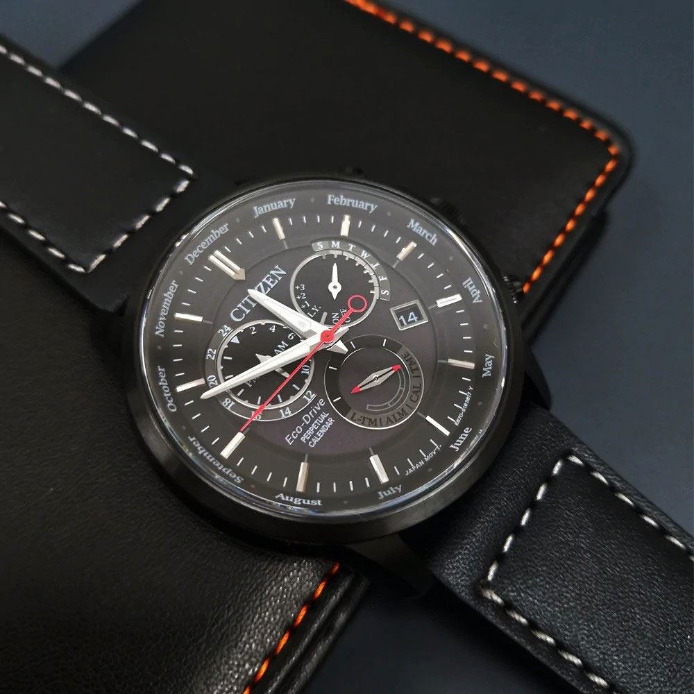 Đồng hồ Citizen 42 mm Nam BL8155-15E Màu Đen